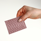 Картхолдер TEXTURA, цвет розовый - Фото 2