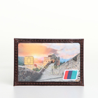 Картхолдер TEXTURA, цвет коричневый - Фото 4