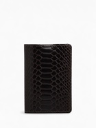 Обложка для паспорта, натуральная кожа, TEXTURA, коричневая - Фото 1