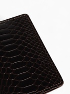 Обложка для паспорта, натуральная кожа, TEXTURA, коричневая - Фото 4