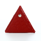 Монетница на кнопке, TEXTURA, цвет красный - фото 321791606