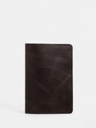 Обложка для паспорта TEXTURA, pull up, коричневая - Фото 1