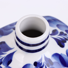 Штоф гжель «Святая вода», бело-синий, керамика, - Фото 6