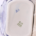 Штоф гжель «Святая вода», бело-синий, керамика, - Фото 7