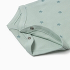 Боди детское, цвет мятный, рост 74 см (6-9 мес) - фото 24690829