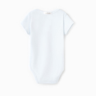 Боди детское с коротким рукавом, цвет голубой, рост 74 см - фото 24690845