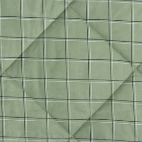 Покрывало евро LoveLife Green cage, 200×210±5 см, новосатин