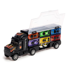 Грузовик «Перевозчик», 6 металлических машин в комплекте + игра, уценка - Фото 4