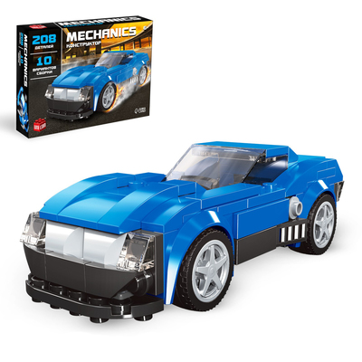 УЦЕНКА Конструктор машина 10 в 1 UNICON Mechanics, 208 деталей