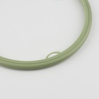 Пяльцы для вышивания, гибкое кольцо, d = 22 см, цвет оливковый - Фото 2