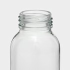 Бутылка для воды стеклянная в чехле «Банни», 300 мл, h=17 см - фото 4615017