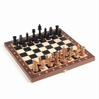 Шахматы "Классические", деревянная доска 37 х 37 см, король h-9 см, пешка h-4.4 см - Фото 2