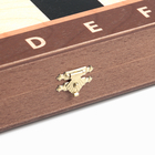 Шахматы "Классические", деревянная доска 37 х 37 см, король h-9 см, пешка h-4.4 см - Фото 4