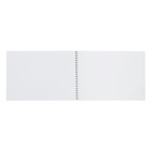 Альбом для рисования А4, 40 листов на гребне "Белый дракон", обложка мелованный картон, выборочный УФ-лак, блок 100 г/м2 - фото 24716071