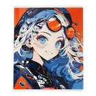 Тетрадь 40 листов в клетку "Аниме Девочки", обложка мелованный картон, УФ-лак, блок 60 г/м2, 5 видов, МИКС - фото 24716081