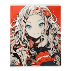 Тетрадь 40 листов в клетку "Аниме Девочки", обложка мелованный картон, УФ-лак, блок 60 г/м2, 5 видов, МИКС - фото 24716082