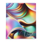 Тетрадь 48 листов в клетку "Нежные разводы", обложка мелованный картон, SoftTouch, блок 60 г/м2, 5 видов, МИКС - фото 24716101