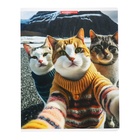 Тетрадь 48 листов в клетку "Селфи", обложка мелованный картон, ВД-лак, блок 60 г/м2, 5 видов, МИКС - фото 24720688