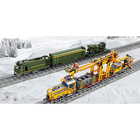 Конструктор ЖД «Военный Поезд», работает от батареек, 1174 детали, уценка 10669802