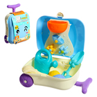 Уценка (Сломаны колёса) Набор для игры в песке «Чемоданчик», 7 предметов, МИКС - Фото 1