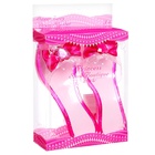 УЦЕНКА Набор украшений «Туфельки для принцессы», свет, малиновый 10669986