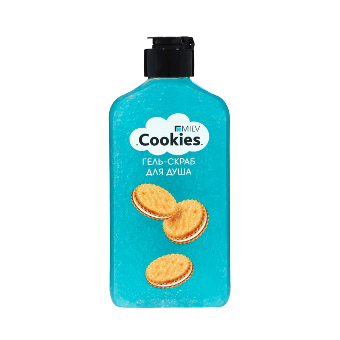 

Гель-скраб для душа Milv "COOKIES", 340 мл