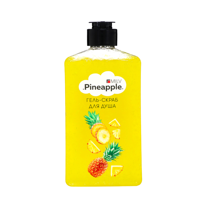 

Гель-скраб для душа Milv "PINEAPPLE", 340 мл