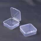 Набор коробочек для хранения мелочей, 14 шт, 5,5 × 5,5 × 2 см, в контейнере, 15,7 × 11,7 × 7,2 см, цвет прозрачный - Фото 3