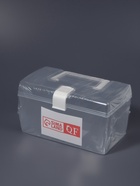 Бокс для хранения мелочей, с ручкой, 19.5×12×11 см, прозрачный - Фото 6