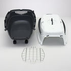 Переноска для животных на колёсах, до 15 кг  "Пижон" 58 х 41 х 36см, бело-серая 1023514 - фото 24667650