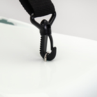 Переноска для животных, до 15 кг  "Пижон" 58 х 41 х 36см, нап.ремень, бело-бирюзовая - фото 24667662