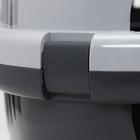 Переноска для животных, до 15 кг "Пижон" 58 х 41 х 39см, металлическая дверь, серая - фото 24667669