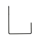 Держатель настенный, универсальный,  200х160х80х20, цвет черный - фото 24691012