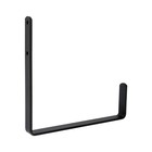 Держатель настенный, универсальный,  200х210х80х20, цвет черный - фото 24691015