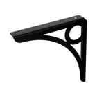 Кронштейн DECOR, 195х195, 2 шт, цвет черный - фото 24691032