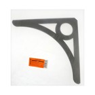 Кронштейн DECOR, 195х195, 2 шт, цвет черный - фото 24691035