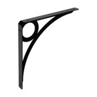 Кронштейн DECOR, 245х245, 2 шт, цвет черный - фото 24691038