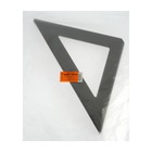 Кронштейн DELTA, мод 1, 245х245, 2 шт, цвет черный - фото 24691065