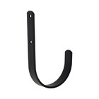 Крюк настенный, универсальный, 160х100х20, цвет черный - фото 24691085