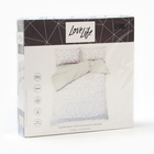 Постельное бельё LoveLife дуэт Early morning 143х215см-2шт, 225х240см,50х70см-2шт,хлопок,сатин125г/м - фото 807738355