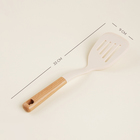 Лопатка с прорезями SL Home, 33×9×5 см, бежевая - Фото 2