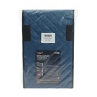 Органайзер кофр в багажник автомобиля Cartage саквояж, экокожа стеганая, 30х30х30 см синий - Фото 10