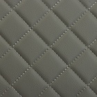 Органайзер кофр в багажник автомобиля Cartage саквояж, экокожа стеганая, 70×30×30 см, серый - Фото 8