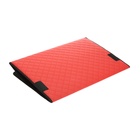 Органайзер кофр в багажник автомобиля Cartage саквояж, экокожа стеганая, 70х30х30 см, красный - Фото 9