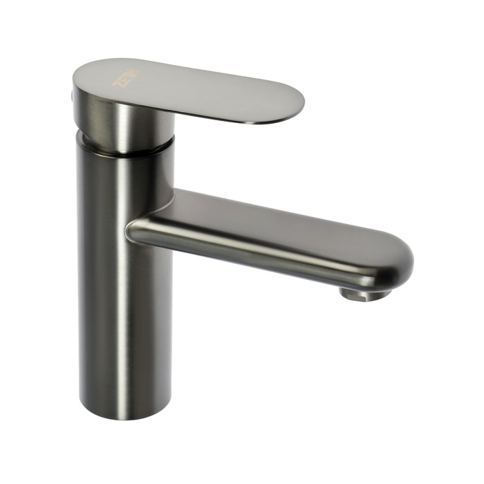 Смеситель для раковины ZEIN Z3760, однорычажный, высота излива 11.5 см, графит - Фото 1