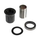 Смеситель для раковины ZEIN Z3760, однорычажный, высота излива 11.5 см, графит - Фото 5