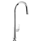 Смеситель для кухни ZEIN Z3784, однорычажный, вытяжной излив, аэратор 2 режима, хром - Фото 5