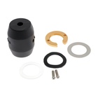 Смеситель для кухни ZEIN Z3784, однорычажный, вытяжной излив, аэратор 2 режима, хром - Фото 9