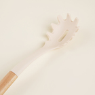 Ложка для спагетти SL Home, 33.5×7×5 см, бежевая - Фото 5