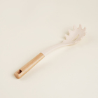 Ложка для спагетти SL Home, 33.5×7×5 см, бежевая - Фото 6